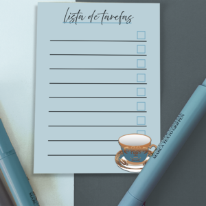 Lista de tarefas alice no pais das maravilhas azul