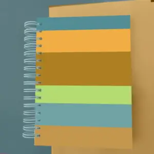 Sketchbook Listras 120 gr - diversas cores - offset e pólen