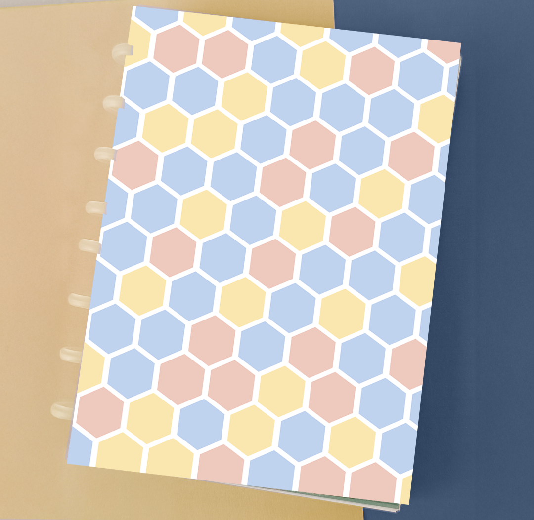 Caderno inteligente (discos) - 80 folhas - Colmeia